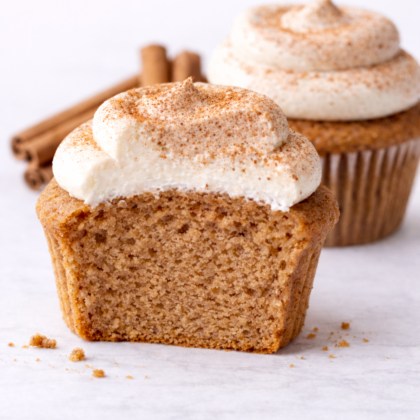 Cupcake sabor Cinnamon Roll