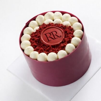 Torta Red Velvet con Frosting de Queso Crema