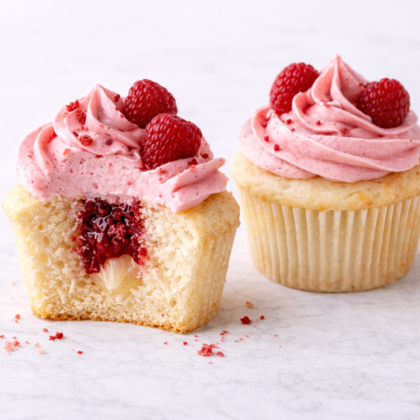 Cupcake sabor Frambuesa