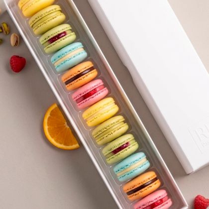 caja de 12 macarons